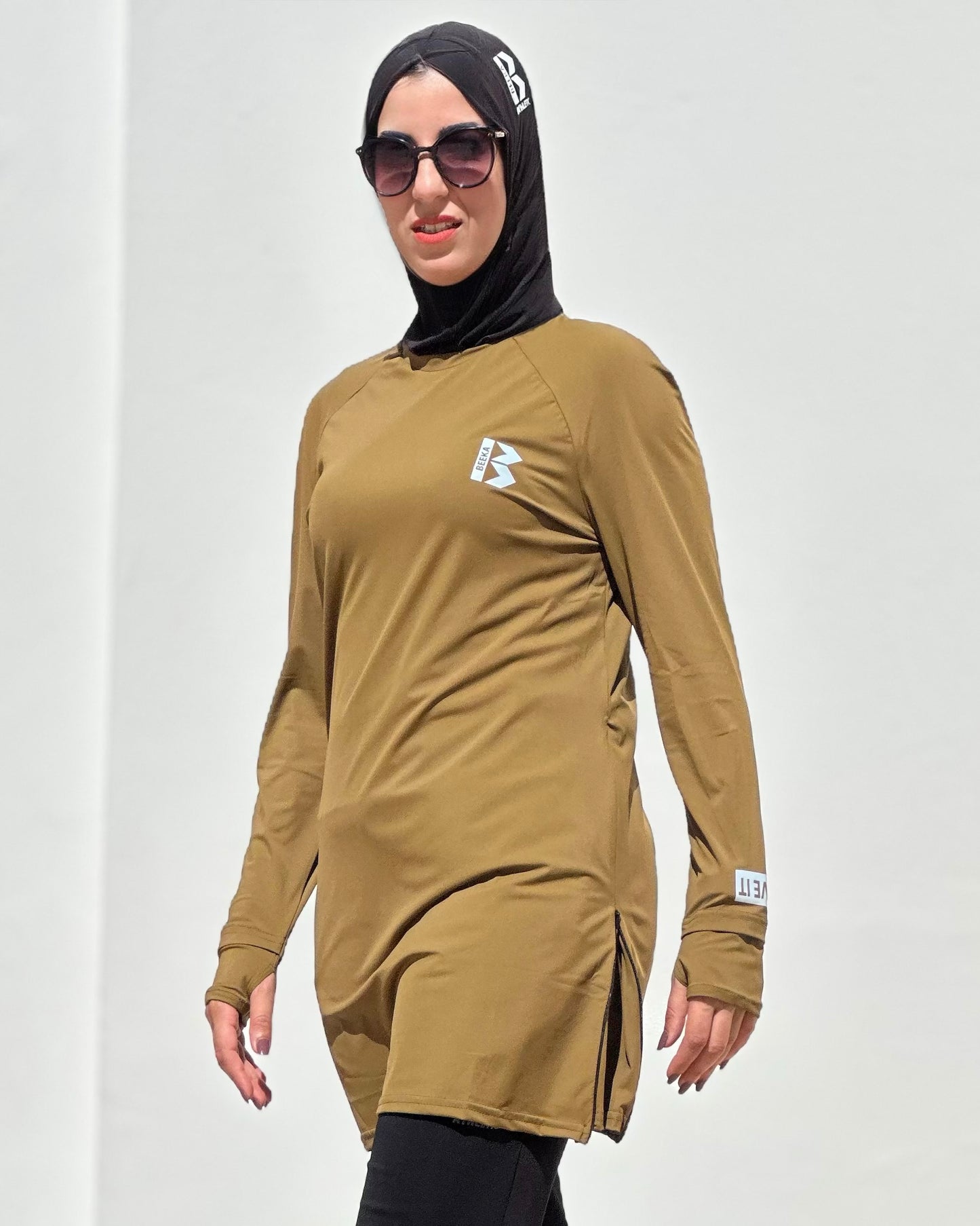 Pull fonctionnel LIBERTY Marron bronze