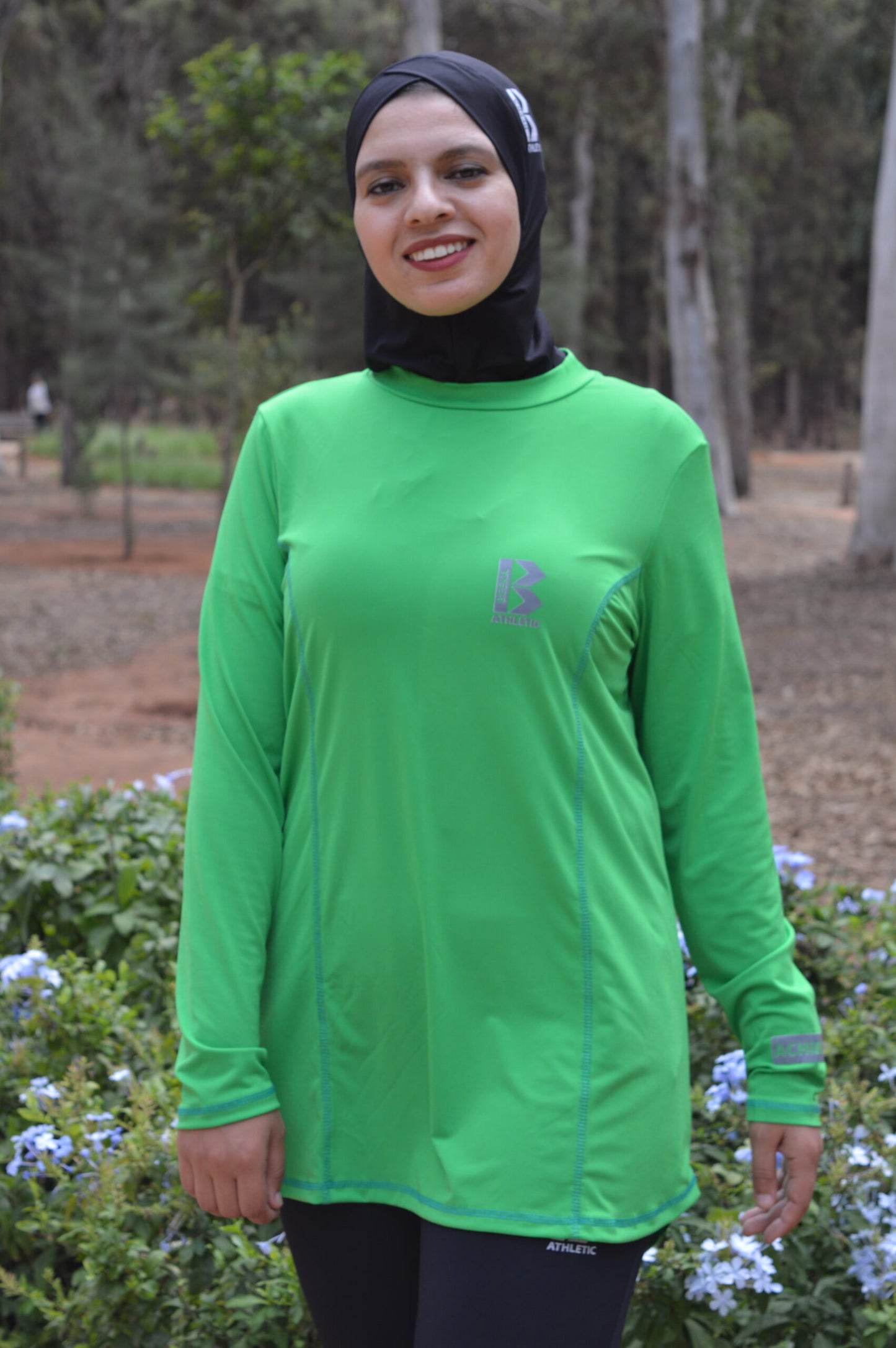 Tunique high performance Vert