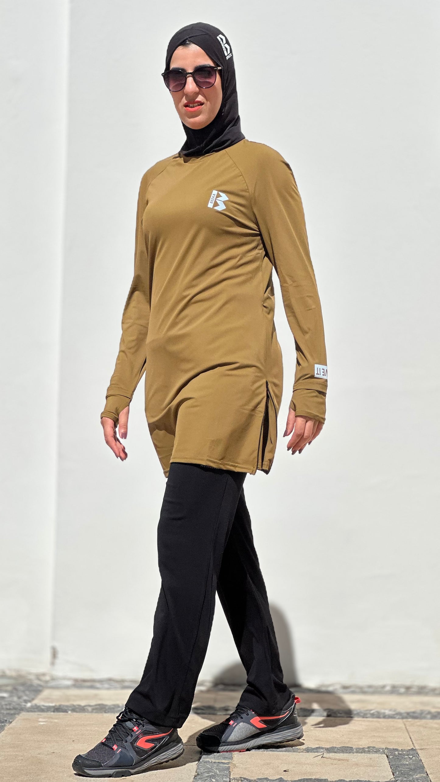 Pull fonctionnel LIBERTY Marron bronze