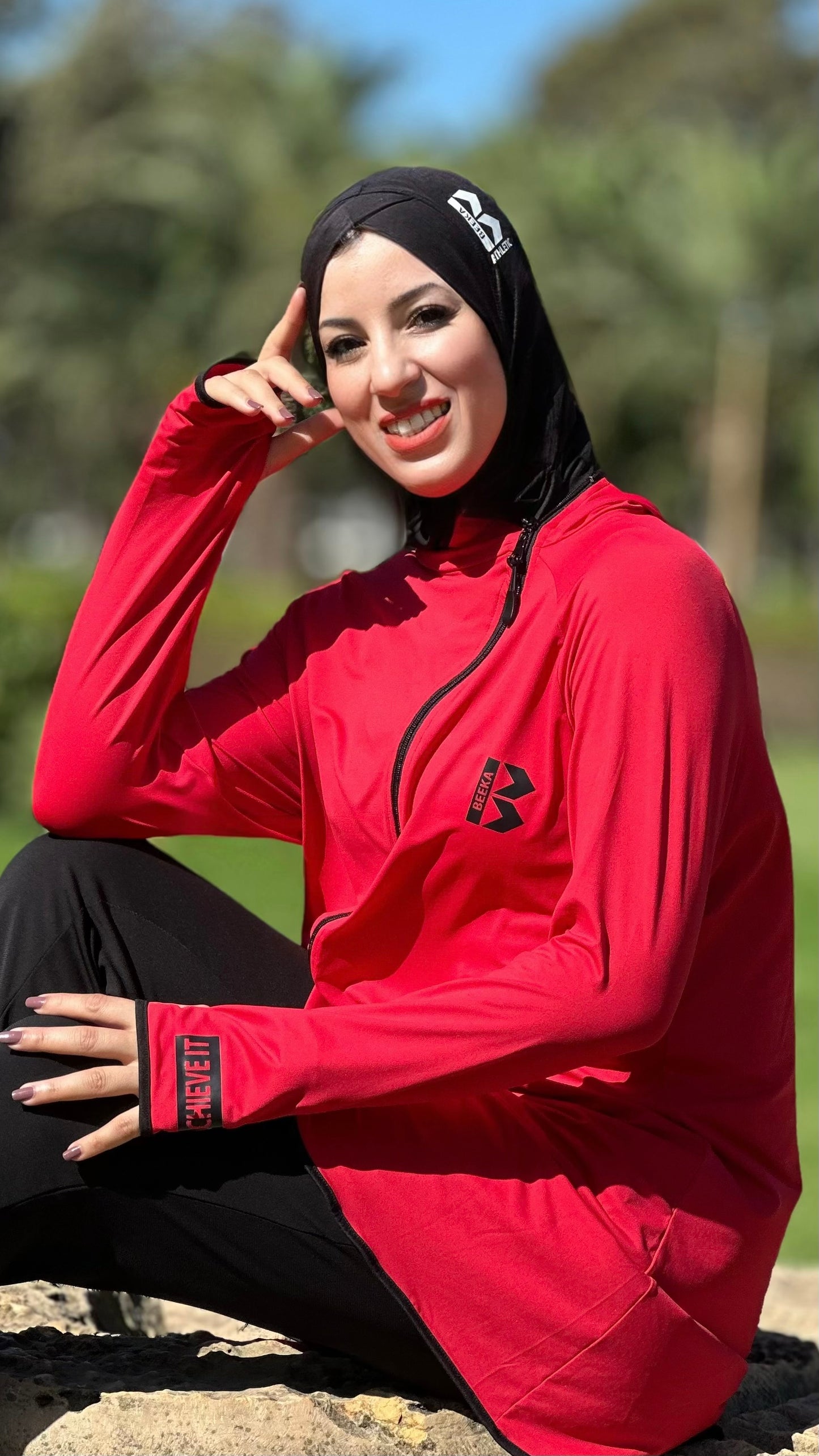 Hoodie APEX Rouge