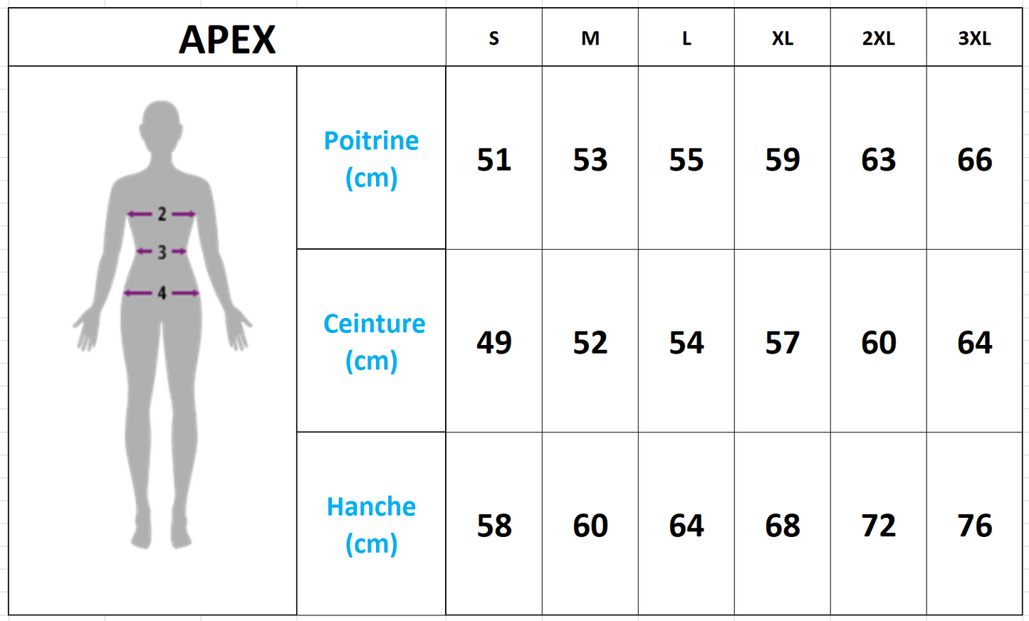 Pack Tunique Apex Noir + Pantalon noir